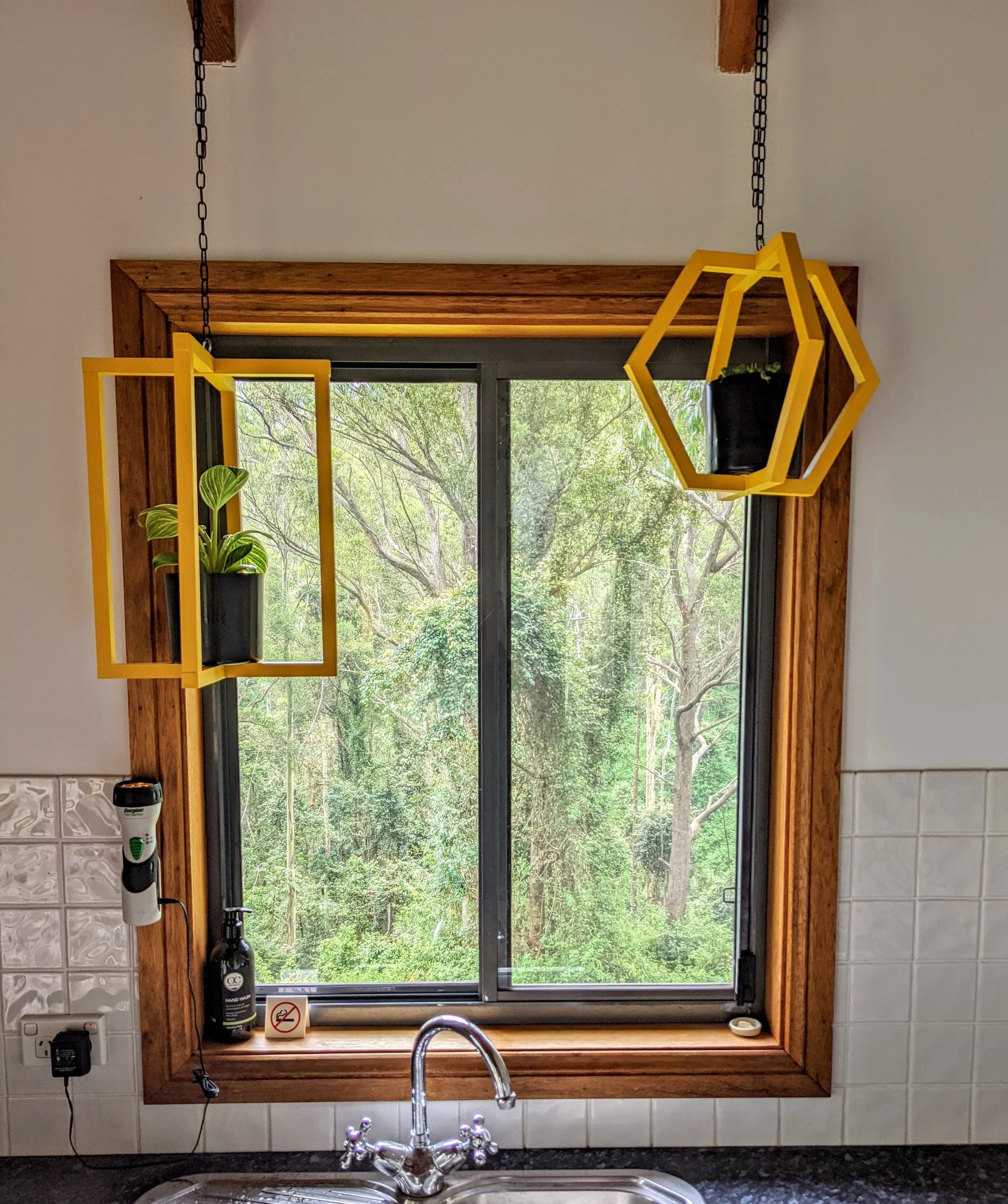 Panoramic view of the surrounding bushland